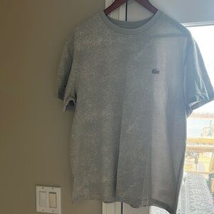 Men's Lacoste Gray T-Shirt